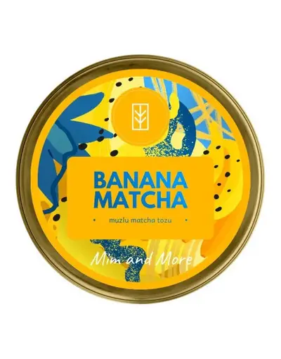 Matcha s okusom banane